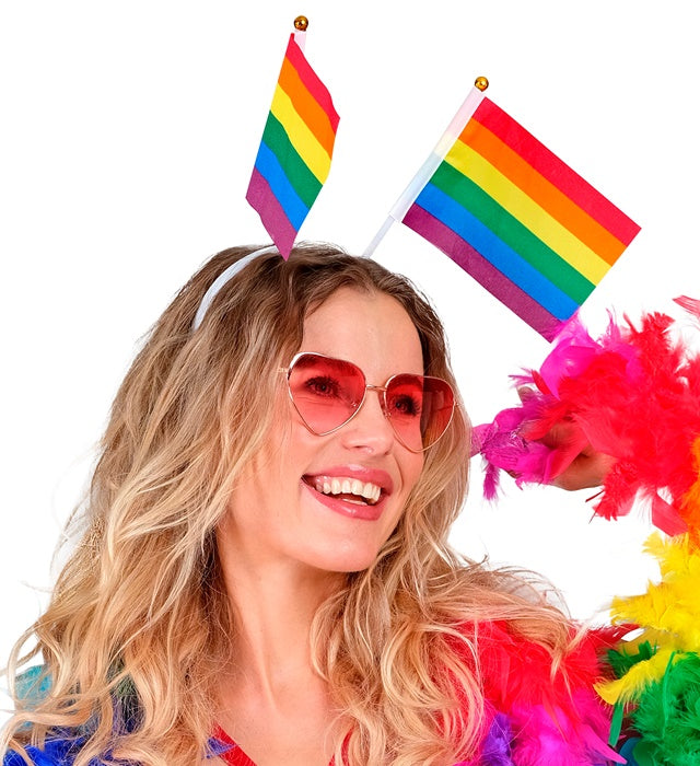 Rainbow Flags Head Bopper