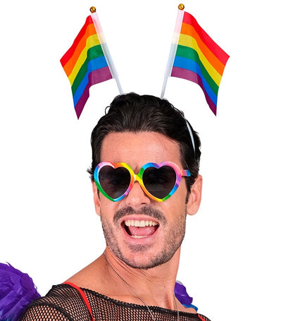Rainbow Flags Head Bopper