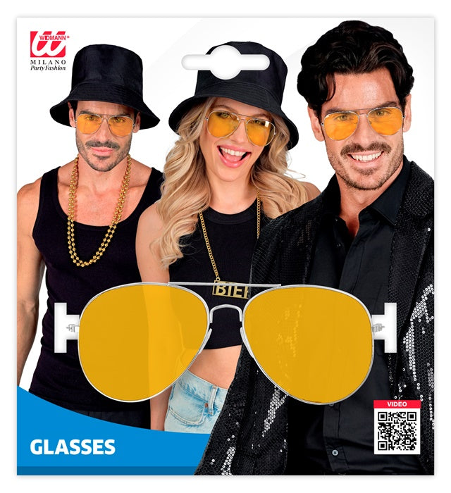 Yellow Lenses Character Glasses