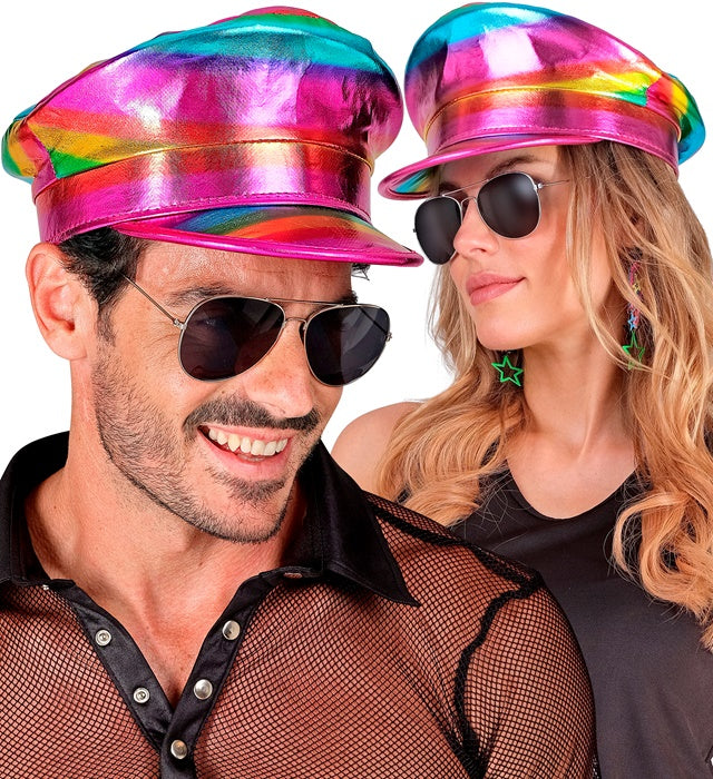 Rainbow Captain Hat