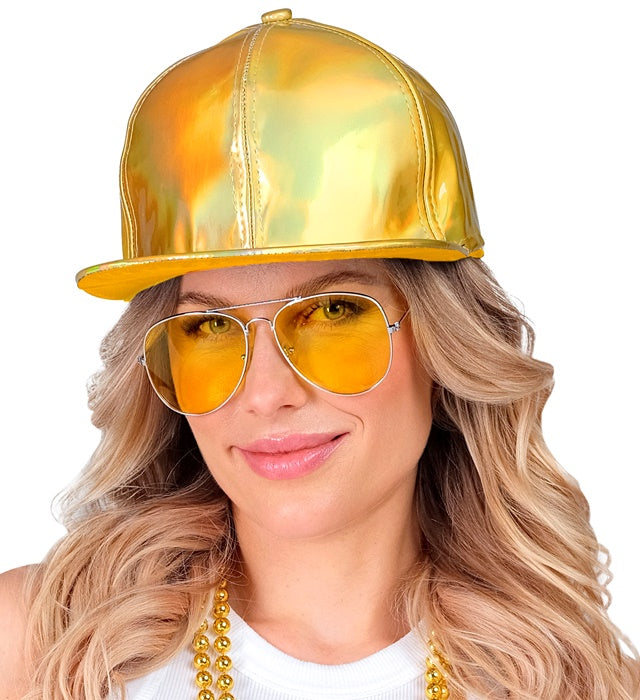 Gold Holographic Cap