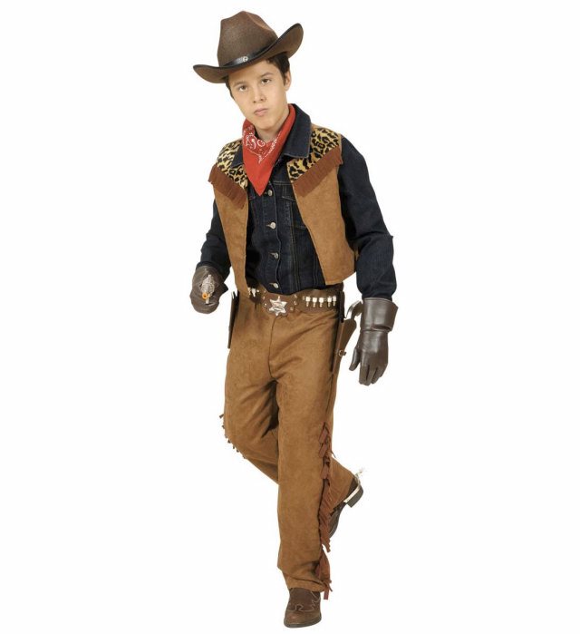 Cowboy / Indian  Vest, Pants 