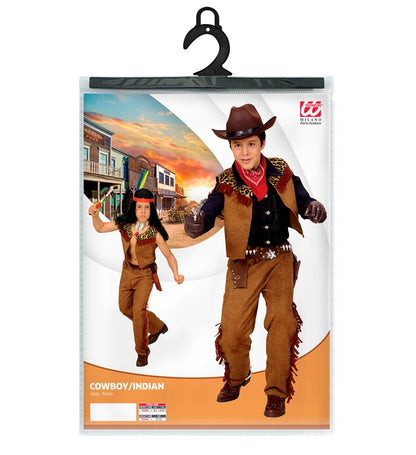Cowboy / Indian  Vest, Pants 