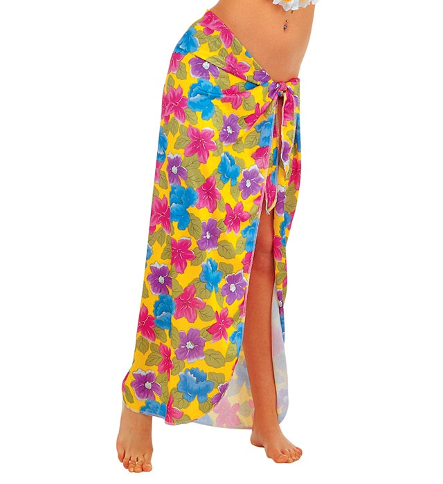 Hawaiian Pareo Yellow