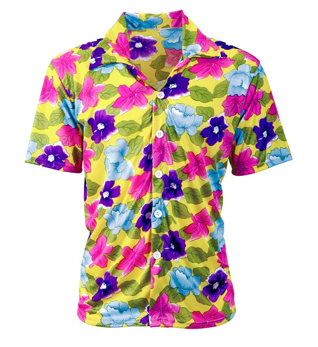 Hawaiian Shirt Yellow