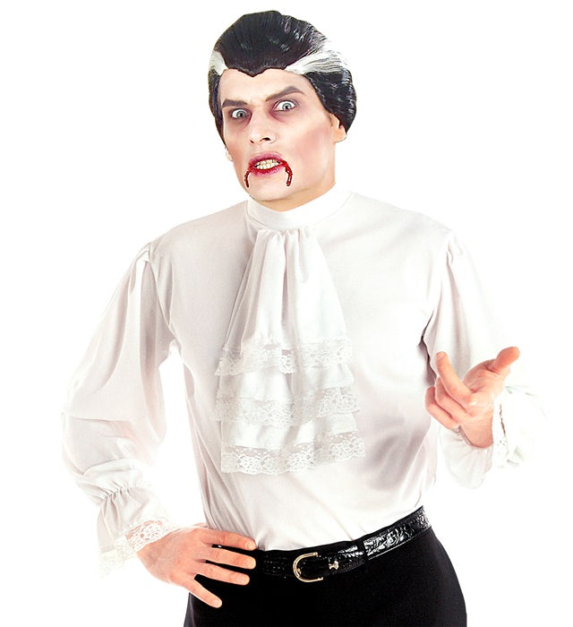 Vampire  Shirt With Jabot 