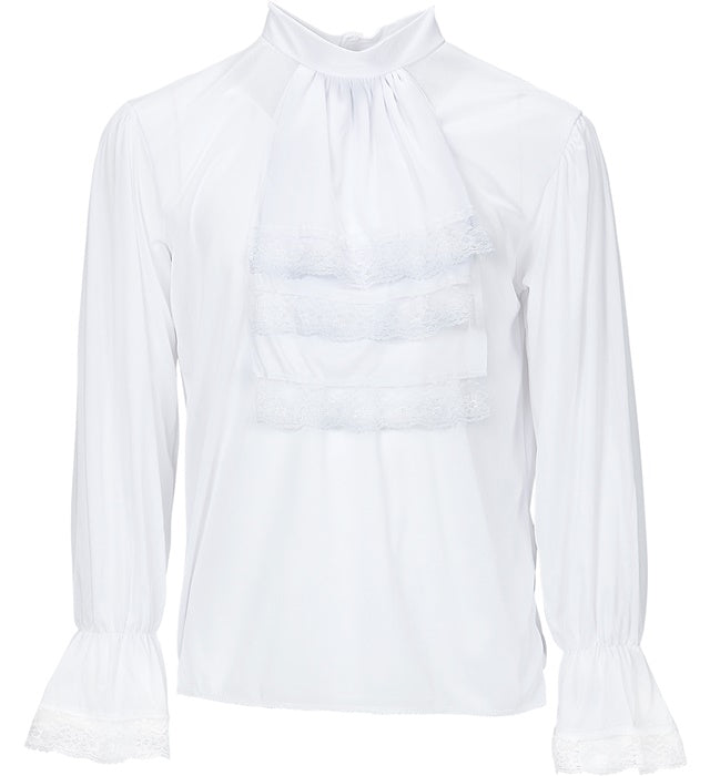 Vampire  Shirt With Jabot 