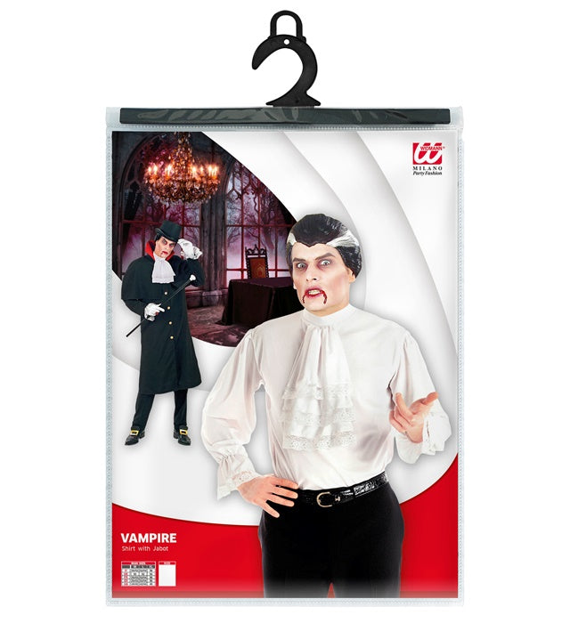 Vampire  Shirt With Jabot 