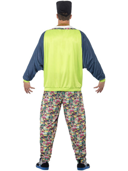 80s Hip Hop Costume Adult Vanilla Ice Style Jacket Trousers and Hat 4
