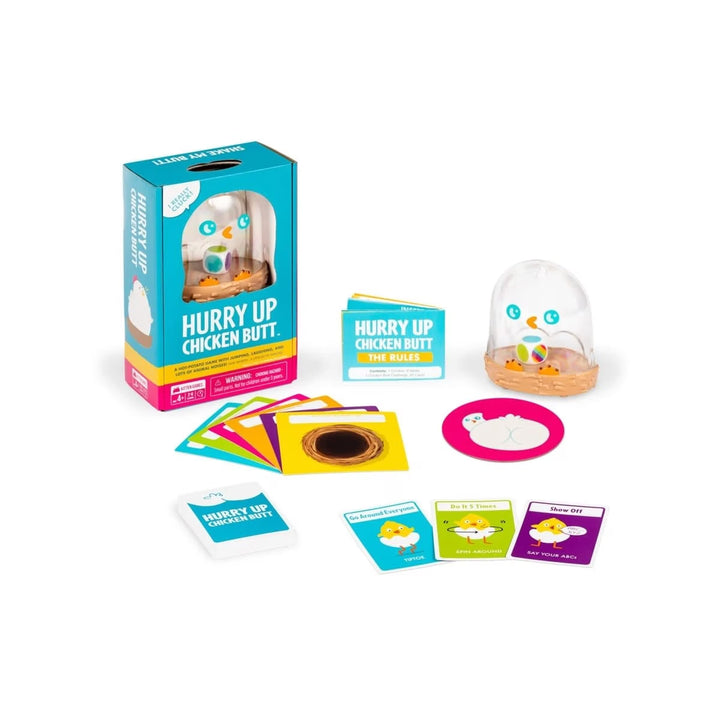 Hurry Up Chicken Butt Board Game by Exploding Kittens