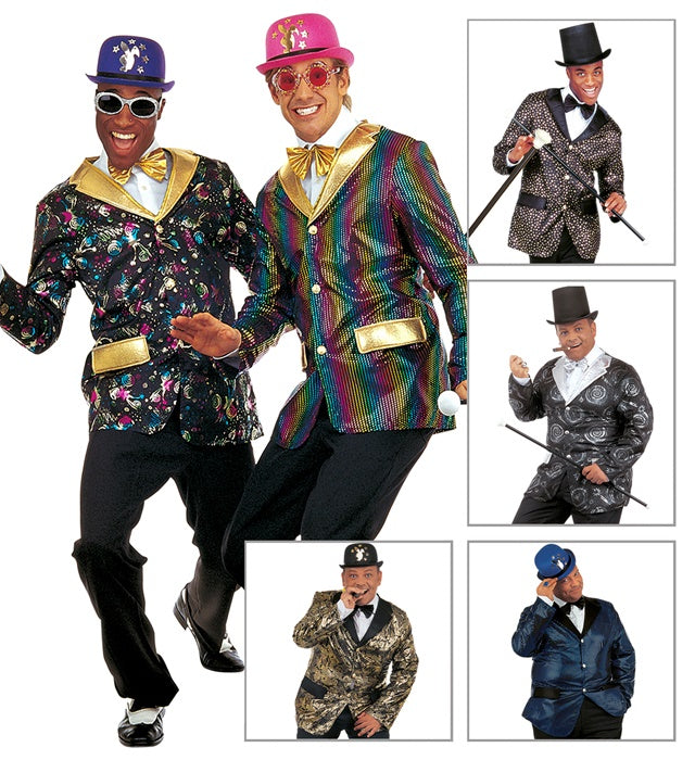 Party Time Jacket With Bow Tie 6Styles Ass.