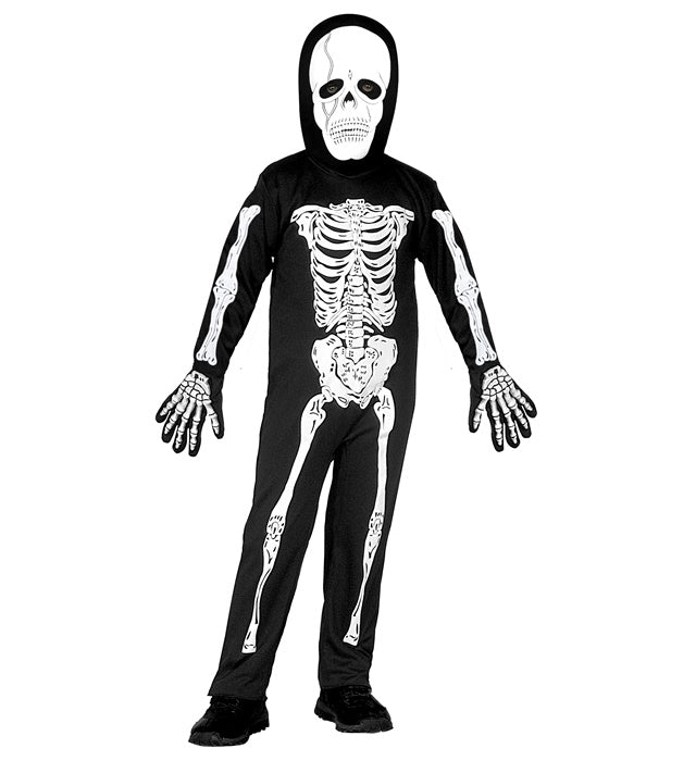 Skeleton  Jumpsuit, Mask 