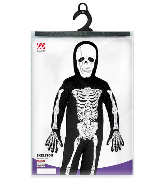 Skeleton  Jumpsuit, Mask 