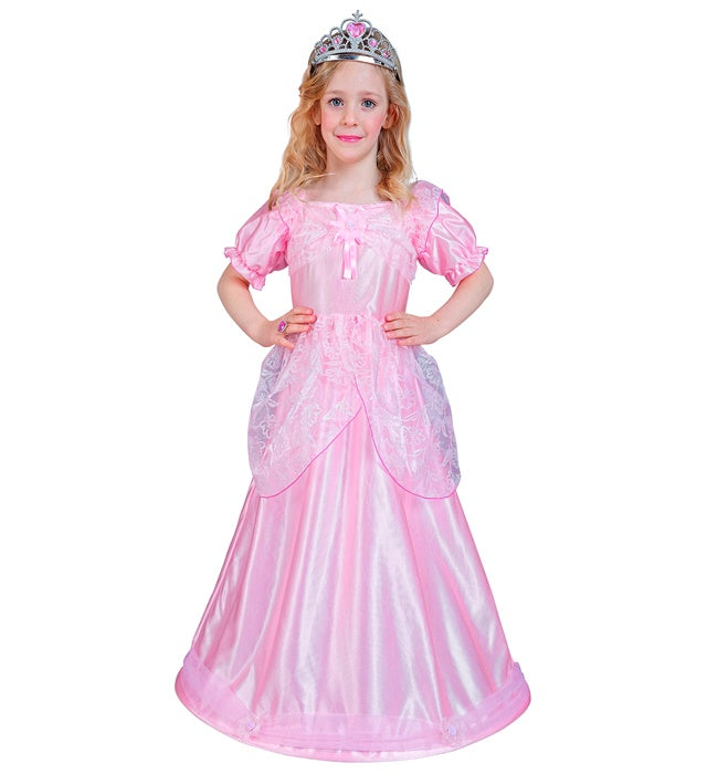 Princess Pink  Dress With Wire Hoop 