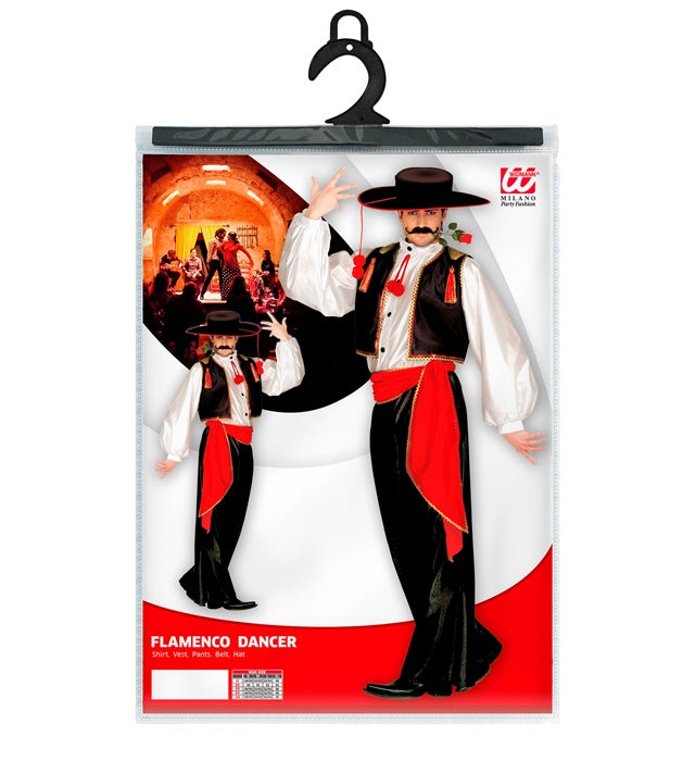 Flamenco Dancer  Shirt, Vest, Pants, Belt, Hat 