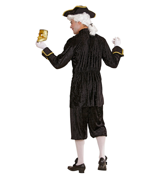 Venetian Nobleman  Coat With Jabot, Pants, Hat 