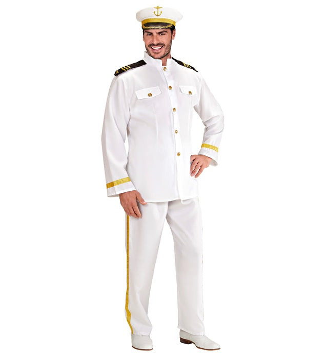 Navy Captain  Jacket, Pants, Hat 