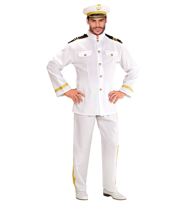 Navy Captain  Jacket, Pants, Hat 