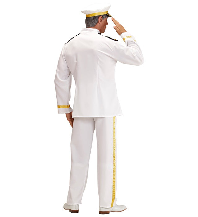 Navy Captain  Jacket, Pants, Hat 