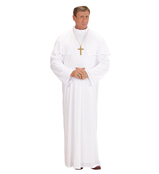Holy Pope  Robe - Tippet - Skull Cap 