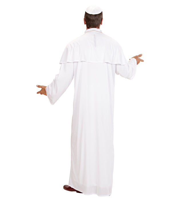 Holy Pope  Robe - Tippet - Skull Cap 