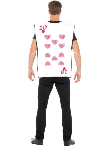 Alice In Wonderland Carded Guard Costume Adult White Tabard 3