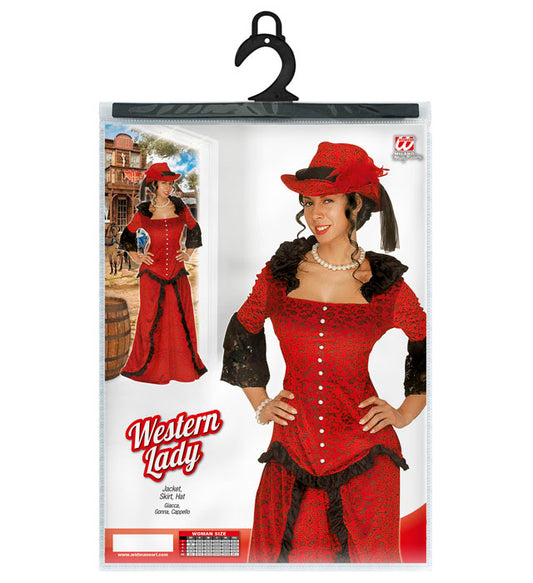 Western Lady  Jacket, Skirt, Hat 