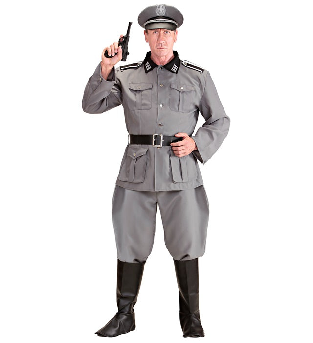 German Soldier  Jacket, Pants, Belt, Boot Covers, Hat 