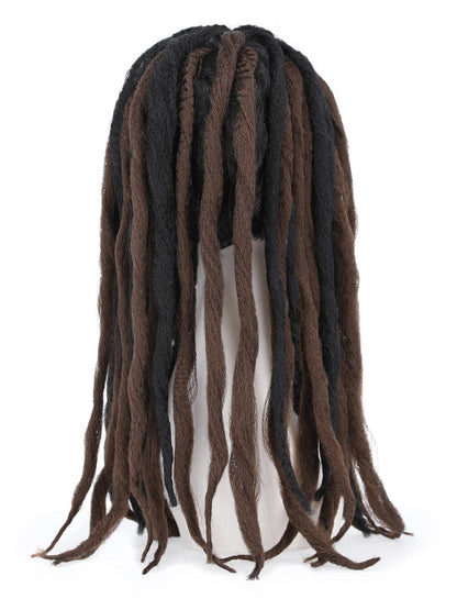 Voodoo Dreadlock Deluxe Wig Brown Adult Costume Hair 4