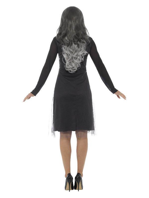 Lady Skeleton Costume Black 3