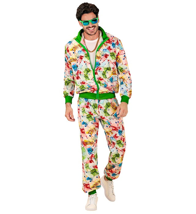 Euro Party Fashion Tracksuit  Jacket, Pants 