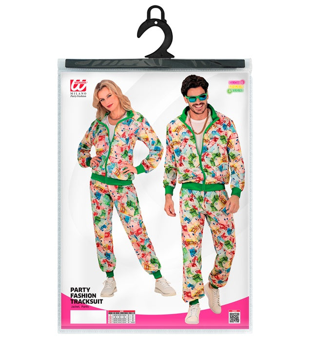 Euro Party Fashion Tracksuit  Jacket, Pants 