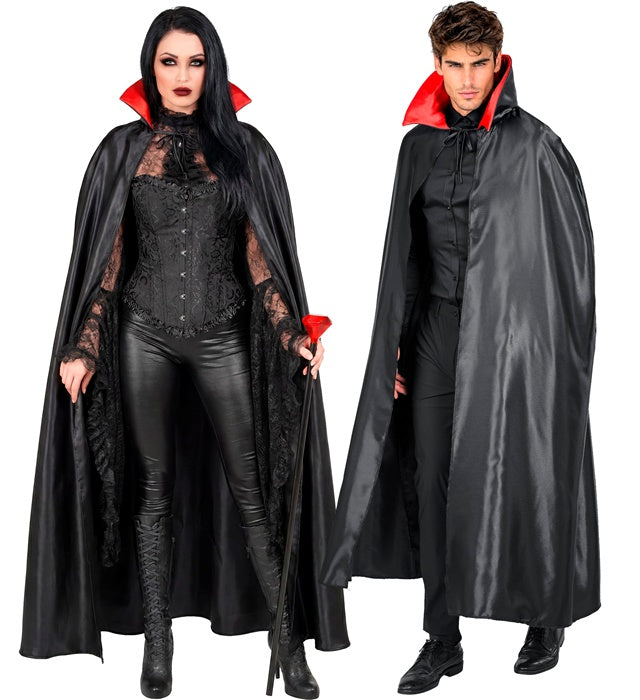 Satin Vampire Cape 140 Cm