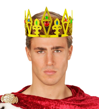 Jewelled King & Queen Crown