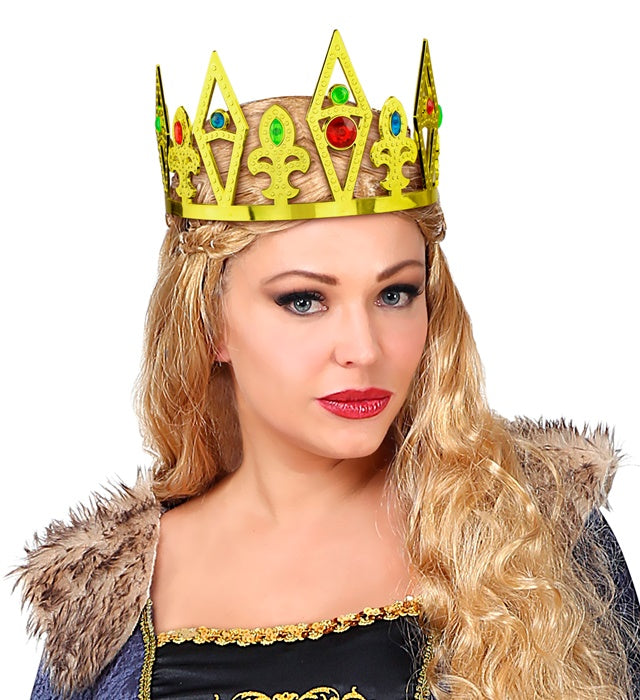 Jewelled King & Queen Crown
