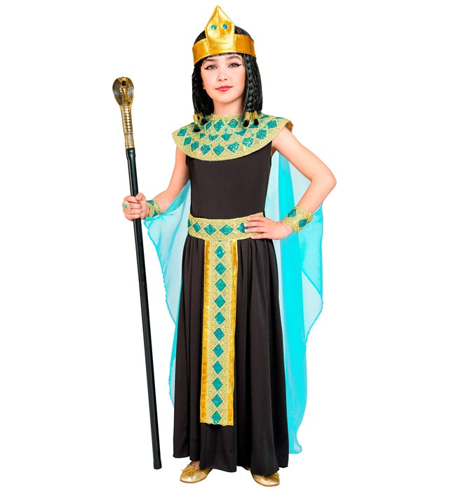 Cleopatra  Dress With Belt, Collar, Cuffs, Headpiece, Cape 