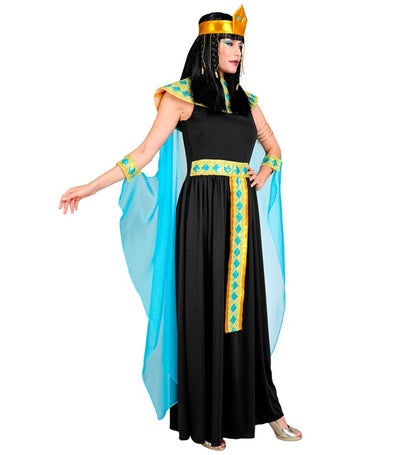 Cleopatra  Dress With Belt, Collar, Cuffs, Headpiece, Cape 