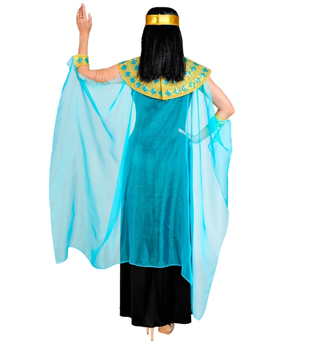 Cleopatra  Dress With Belt, Collar, Cuffs, Headpiece, Cape 