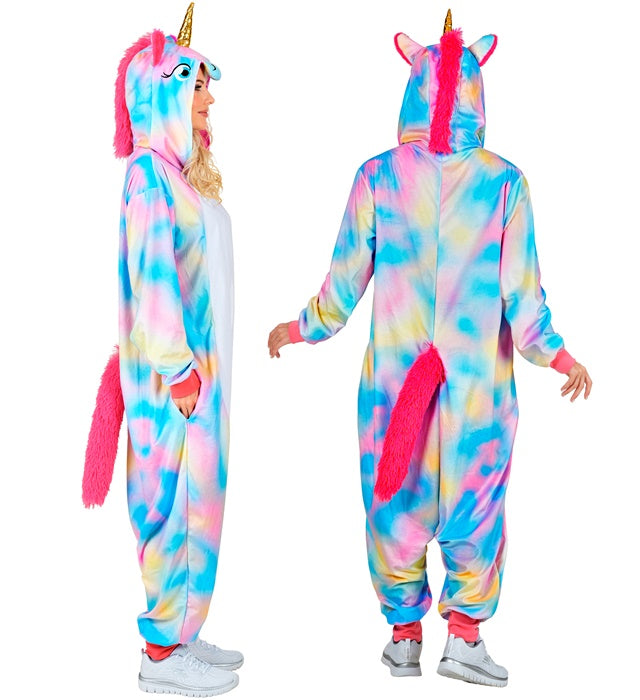 Plush Onesie Unicorn  Hooded Jumpsuit 