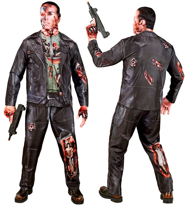 Cyborg Fast Costume  Jacket, Pants, Gloves, Mask 