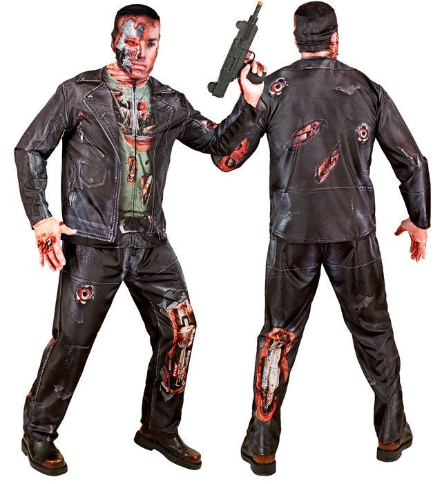 Cyborg Fast Costume  Jacket, Pants, Gloves, Mask 