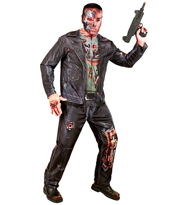 Cyborg Fast Costume  Jacket, Pants, Gloves, Mask 