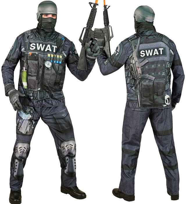 S.W.A.T. Fast Costume  Jacket, Pants, Gloves, Mask 