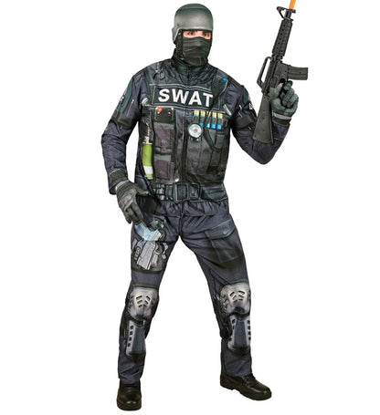S.W.A.T. Fast Costume  Jacket, Pants, Gloves, Mask 