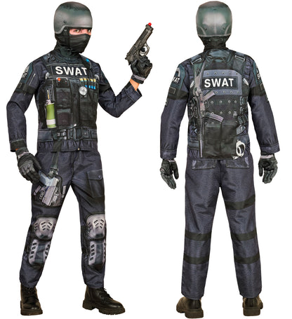 S.W.A.T. Fast Costume  Jacket, Pants, Gloves, Mask 