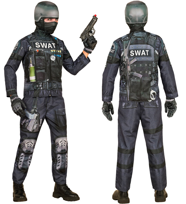 S.W.A.T. Fast Costume  Jacket, Pants, Gloves, Mask 
