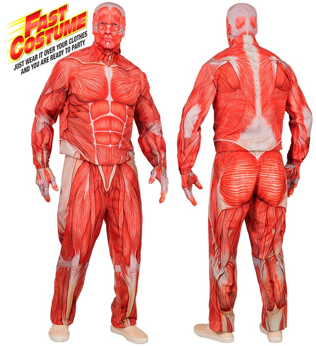 Anatomy Fast Costume  Jacket, Pants, Gloves, Mask 