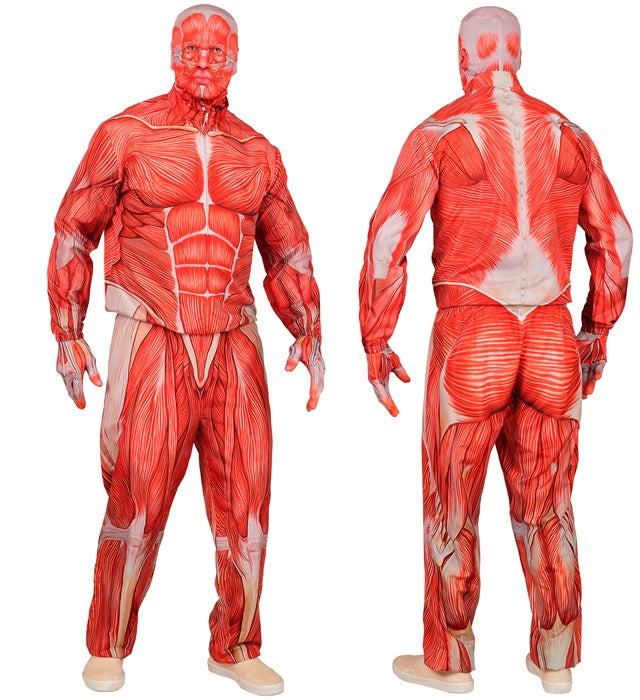 Anatomy Fast Costume  Jacket, Pants, Gloves, Mask 