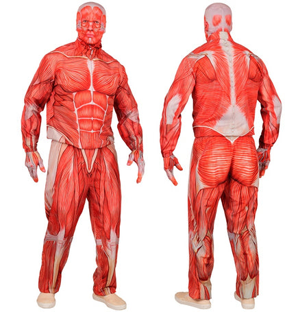 Anatomy Fast Costume  Jacket, Pants, Gloves, Mask 
