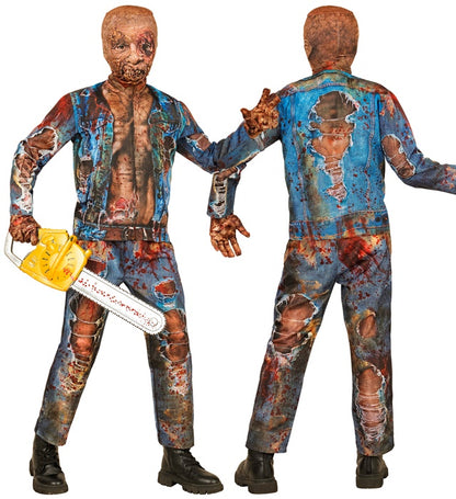 Zombie Fast Costume  Jacket, Pants, Gloves, Mask 